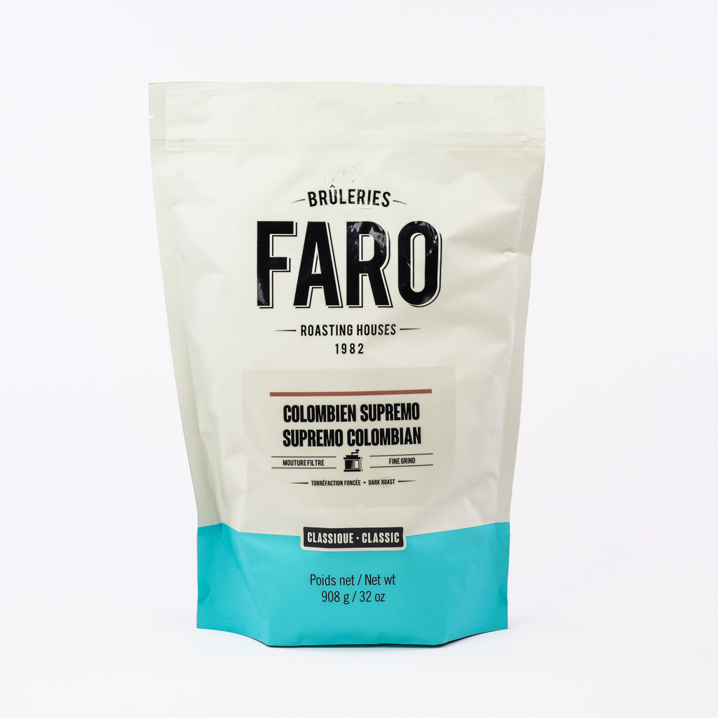 Café filtre colombien suprême corsé 908 g