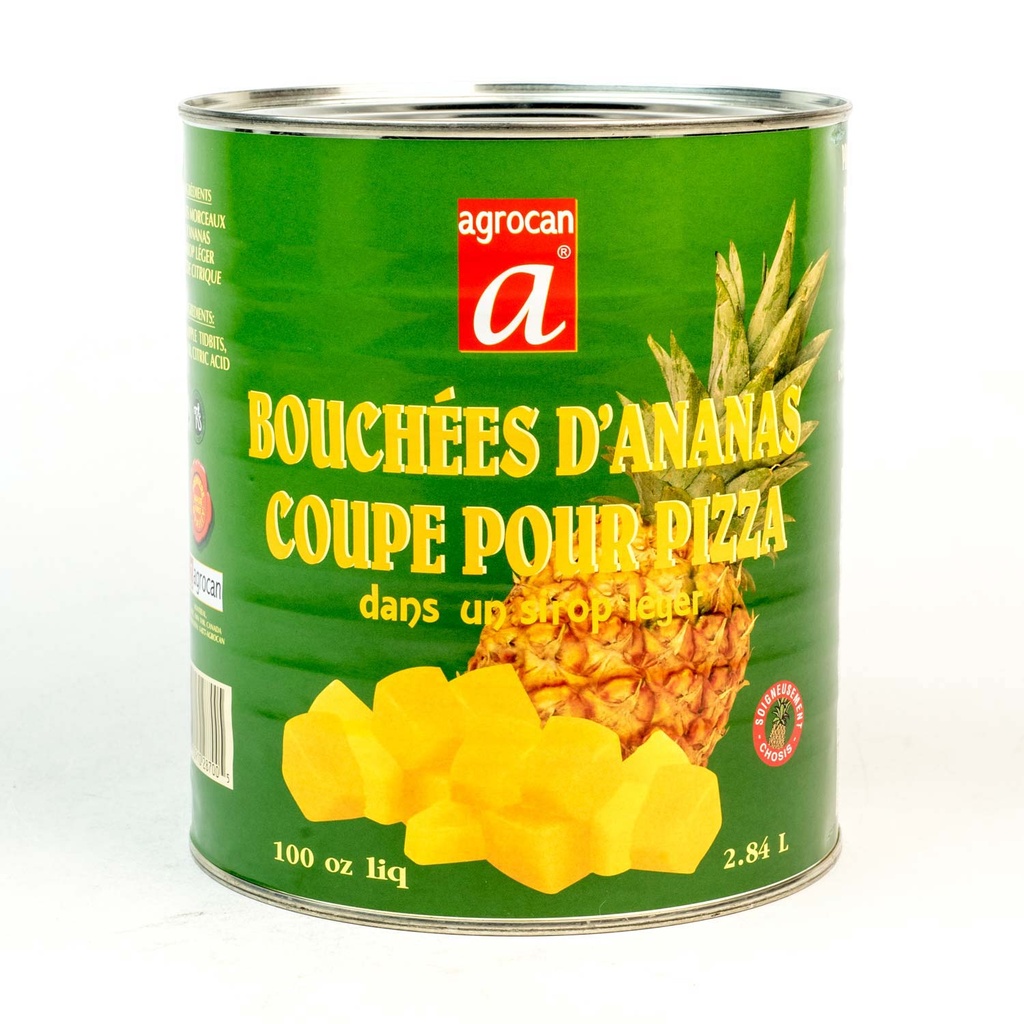 Pineapple Tidbits Pizza Cut 2.84 L