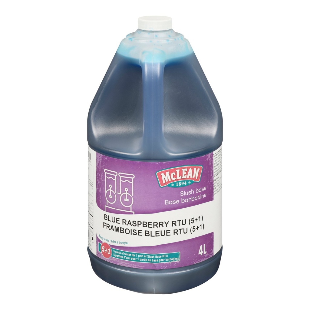 Blue Raspberry Syrup Slush Base 4 L