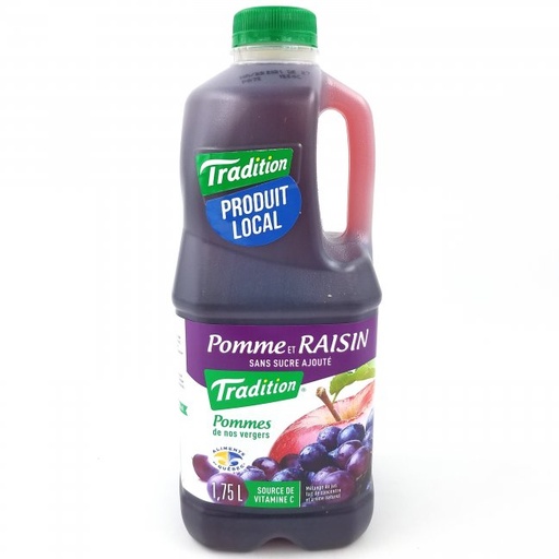 [AUB-520] Jus de pomme et raisin [btl+dep]
