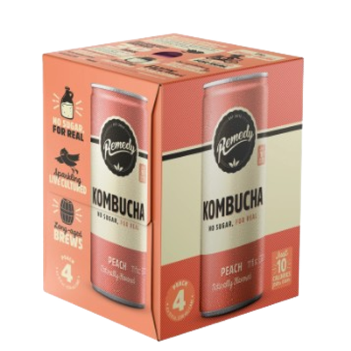 [AUB-2421] Peach organic kombucha [can+dep]
