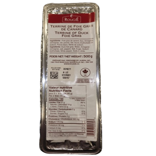 [AUB-13902] Terrine of Foie Gras