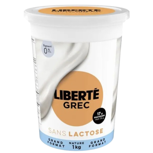 [AUB-17320] Lactose free plain 0% greek yogourt