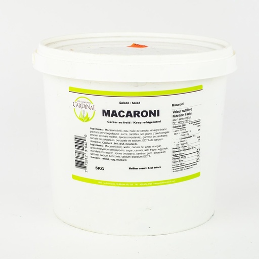 [MAY-00267] Salade de macaroni 5 kg