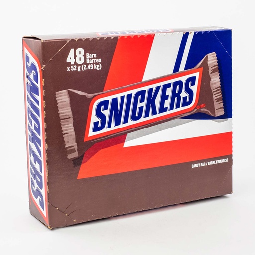 [MAY-03309] Barre de chocolat Snickers x48