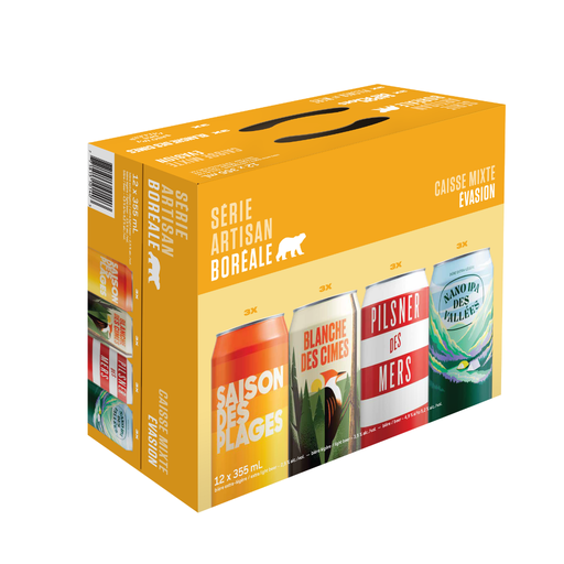 [MAY-11571] Bière artisan évasion mixte 12 x 355 ml
