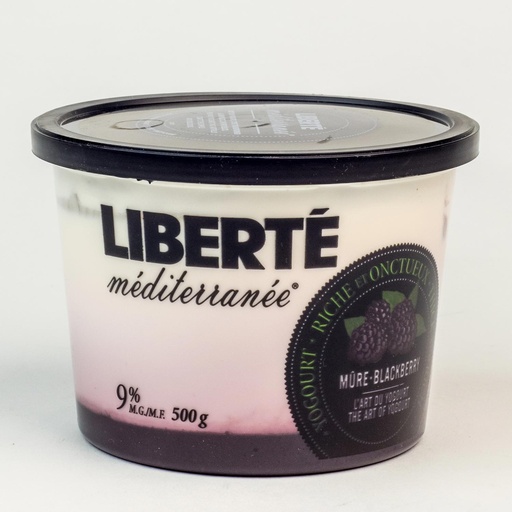 [MAY-14988] Yogourt méditerranéen à la mûre 500 g