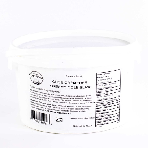 [MAY-18110] Salade de chou crémeuse 2 kg
