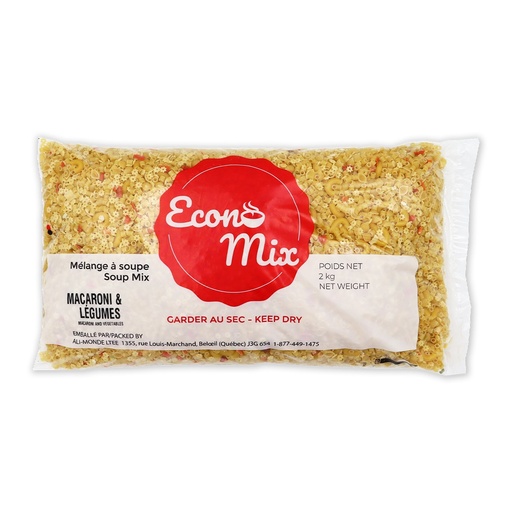 [MAY-21250] Mélange pour soupe macaroni au légume 2 kg
