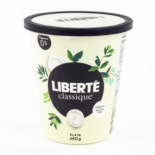 [MAY-28183] Yogourt nature 0% 650 g
