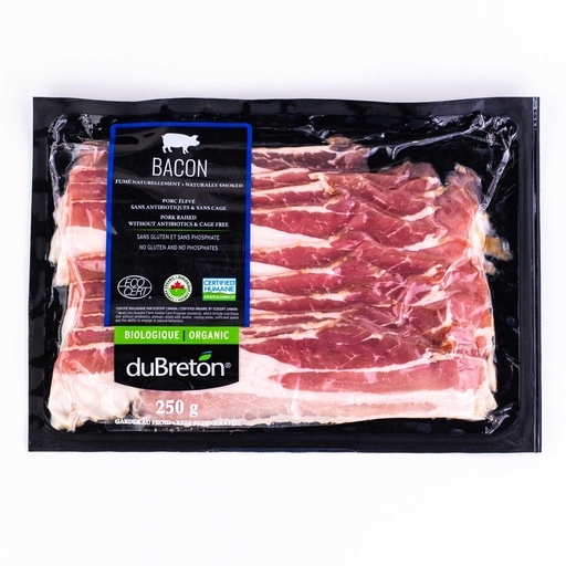 [MAY-29788] Bacon biologique tranché 250 g