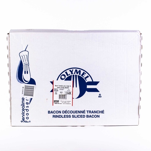 [MAY-31450] Bacon tranché en vrac coupe du centre 16/18 5 kg