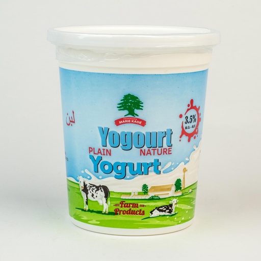 [MAY-33175] Halal 3.5% Plain Yogurt 750 g