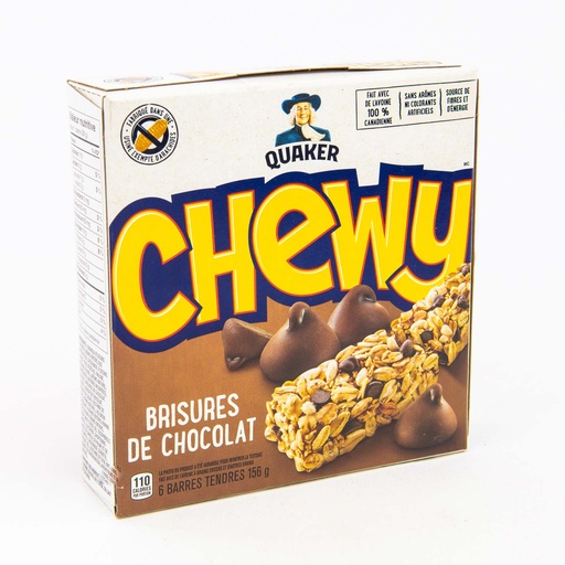 [MAY-35727] Chocolate Chips Chewy Bar 6 x 156 g