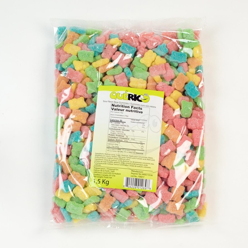[MAY-37843] Neon Sour Bear Candy 1.5 kg