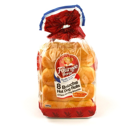 [MAY-38619] Puffed Hot Dog Bread x8