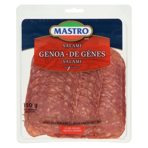 [MAY-39773] Sliced Hot Geneo Salami 150 g